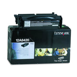 Lexmark Black Return Program Toner Cartridge -Black -Laser -6000 Page