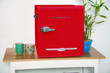 CURTIS INTERNATIONAL EFR176-RED 1.6 Cu Ft Retro Bar Fridge with Side Bottle Opener, Red