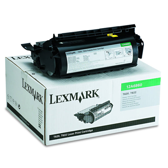 Lexmark Black Toner Cartridge -Black -Laser -10000 Page -1 Each -Retail