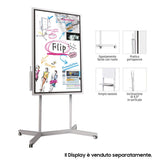 FLIP 55in All-in-One Digital Flipchart Collaborative Display (Stand/Cart)