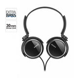 Sony MDR-XB250 Extra Bass Headphones Black