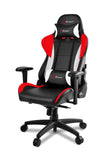 AROZZI Verona Pro V2 Premium Racing Style Gaming Chair with High Backrest, Recliner, Swivel, Tilt, Rocker and Seat Height Adjustment, Lumbar and Headrest Pillows Included, Red