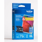 Brother LC79CS Super High Yield XXL Cyan Cartridge Ink Retail Packaging