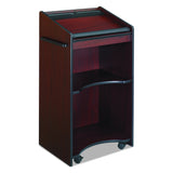 Safco Products Executive Mobile Lectern Mahogany, 8918MH