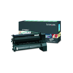 Lexmark C770/C772 Black High Yield Return Program Print Cartridge