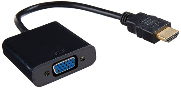 HDMI TO VGA ADAPTER W/ AUDIO M/F VIDEO CONVERTER