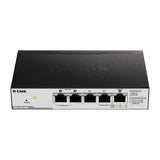 D-Link DGS-1100-05PD Smart Managed 5-Port Gigabit PoE Powered Desktop Switch