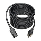 Standard Computer Power Cord 10a,18awg (Nema 5-15p to Iec-320-C13) 15-Ft.