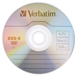 Verbatim DVD-R 4.7GB 16x AZO Recordable Media Disc - 25 Disc Spindle