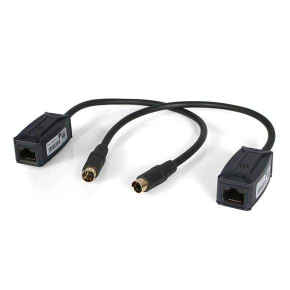 StarTech.com 650 ft. (200 m) S Video Over Cat5 Extender - S-Video Extender - Optional Mounting - Cat5 - Component Extender (SVIDUTPEXT)