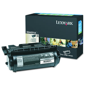 Lexmark Black Extra High Yield Return Program Toner Cartridge -Black -Laser -32000 Page -1 Each