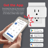 Ematic 2-Pack WiFi Smart Plug