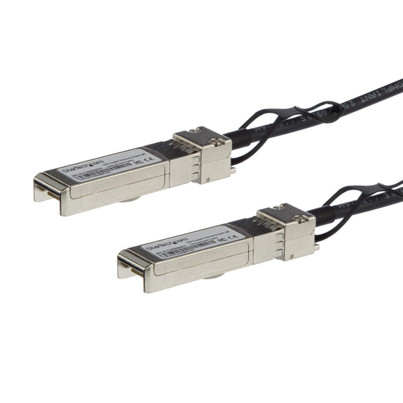 StarTech.com EXSFP10GEDA5 Juniper EX-SFP-10GE-DAC-5M Compatible, 16.4'/5m, 10Gbe Cable, Passive Twinax Cable, DAC Cable, SFP+ to SFP+ Cable