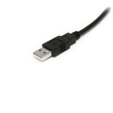 StarTech.com 9 m / 30 ft Active USB A to B Cable - M/M - Black USB 2.0 A to B Cord - Printer Cable - Extension USB Cable (USB2HAB30AC)