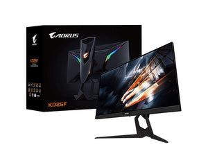 AORUS KD25F 24.5in Flat Gaming Monitor - 1920 X 1080 (FullHD) - 400 cd/m2 (TYP) - 1000 (TYP) - 0.5ms (MPRT) - 240Hz - Fr