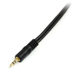 StarTech.com MUY6MFF 3.5mm to 2X 3.5mm PC Speaker Audio Cable M/F, 6-Feet (Black)