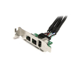 StarTech.com 3 Port 2b 1a 1394 Mini PCI Express FireWire Card Adapter - FireWire adapter - PCIe Mini Card - FireWire 800 - 2 ports + 1 x FireWire - MPEX1394B3