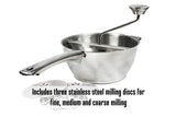 Weston 61-101-W Food Mill, Stainless Steel