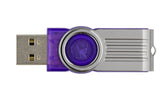 Kingston Digital 32 GB USB 2.0 Hi-speed Datatraveler Flash Drive DT101G2/32GBZ, Purple