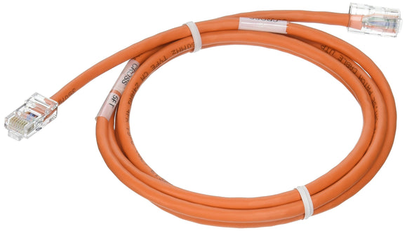 C2G 24502 Cat5e Crossover Cable - Non-Booted Unshielded Network Patch Cable, Orange (5 Feet, 1.52 Meters)