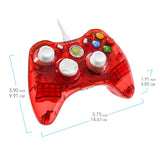 PDP Rock Candy Wired Controller for Xbox 360 - Stormin' Cherry