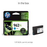 HP 962XL High Yield Cyan Original Ink Cartridge (3JA00AN)