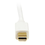 StarTech.com 3 ft Mini DisplayPort to DVI Adapter Cable - Mini DP to DVI Video Converter - MDP to DVI Cable for Mac / PC 1920x1200 - White (MDP2DVIMM3W)