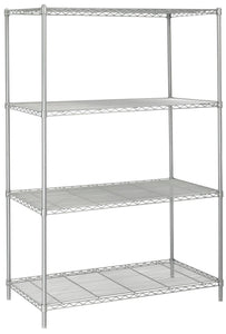 Safco Products Industrial Wire Shelving, 48x24-Inch ES (5294GR)