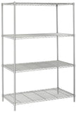 Safco Products Industrial Wire Shelving, 48x24-Inch ES (5294GR)