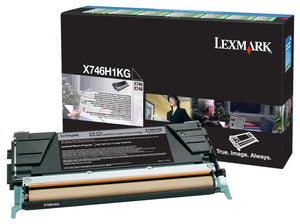 X746, X748 Black High Yield Return Program Toner Cartridge