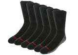 Wolverine Men's 6 PACK ST BOOT SOCK BLACK, Large