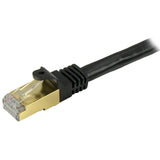 STARTECH C6ASPAT3BK Ethernet Cable, 3', Black