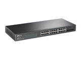 TP-Link T1600G-28TS (TL-SG2424) JetStream 24-Port Gigabit Smart Switch with 4-SFP Slots