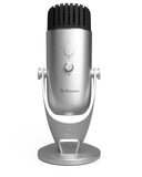 Arozzi Colonna USB Microphone for Streaming and Gaming - Silver