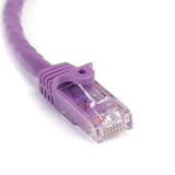 StarTech.com N6PATCH35PL Gigabit Snagless RJ45 UTP Cat6 Patch Cable, 35-Feet (Purple)