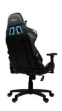 AROZZI VERONA-V2-BL Advanced Racing Style Gaming Chair with High Backrest, Recliner, Swivel, Tilt, Rocker and Seat Height Adjustment, Lumbar and Headrest Pillows Included, Blue