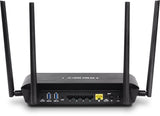 TRENDnet AC2600 StreamBoost MU-MIMO WiFi Router Quadstream for Multiple Devices, Detachable Antennas, Gigabit, USB Share ports