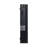 Dell OP7060MFF1WG0D OptiPlex 7060 Micro PC with Intel Core i5-8500T 2.1 GHz Hexa-core, 8GB RAM, 500GB HDD, Windows 10 Pro 64-bit