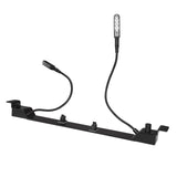 StarTech.com 1U Rack Mount Light - Flexible - Gooseneck Arms - Rackmount Lighting - LED Rack Light - Data Center Rack Lighting (RKPNLLT)