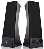 V7 Speakers Subwoofers & Accessories USB 2.0 Stereo Speaker (SP2500-USB-6N)