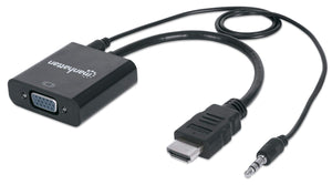 Manhattan 151559 Video Converter, Black