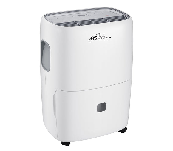 ROYAL SOVEREIGN RDH-370P 70 Pint Dehumidifier with Pump, Large, White