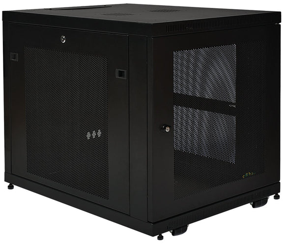 Tripp Lite SR12UB 12U Rack Enclosure Server Cabinet 33-Inch Deep with Doors and Sides