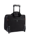 Swiss Gear International Carry-On Size Wheeled Case - Holds Up to 15.6-Inch Laptop and fits 7-Inch Tablet, Black