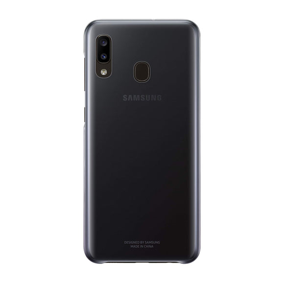 Samsung Gradation Ultra-Thin Cover Case for Galaxy A20 - Black