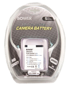 Bower XPDGP3 Digital Camera Battery for GoPro AHDBT-201 Hero III/GoPro 3 and GoPro 3+ (Black)