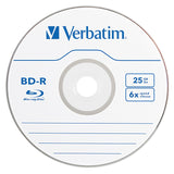 Verbatim BD-R 25GB 6X Blu-ray Recordable Media Disc - 1 Disc Jewel Case Box