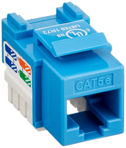 CAT5E Blue Keystone Jack 568A/568B