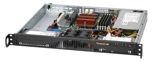 Supermicro CSE-512F-350B 350 Watt 80 Plus Mini 1U Rackmount