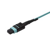 StarTech.com MPO8LCPL10M MTP to LC Breakout Cable, 30'/10m, OM3 Multimode, 40Gb, Pull Tab, Plenum, MPO/MTP Connector, Fiber Optic Cable